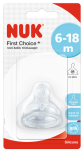 Соска NUK 6-18 мес