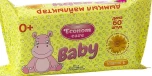 Влажные салфетки Econom care Baby  с экстрактом календулы,60 шт