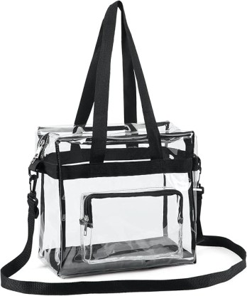 Сумки прозрачные с ручкой и доп.кармашком