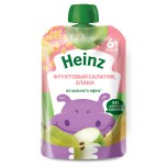 Пюре Heinz фруктовый салатик злаки (с 6 мес), 90г