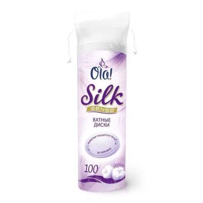 Ватные диски Silk,100шт