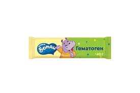 БОНДИ Гематоген Бегемотик  классический 40г