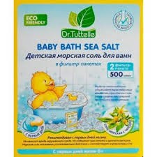 Dr.Tuttelle Детская морская соль для ванн с чередой 500 гр.