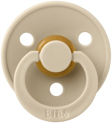 Пустышка латексная BIBS Color anatomicol Vanilla