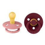 Набор пустышек латексных BIBS colour dusty pink/elderberry 0+ 2шт