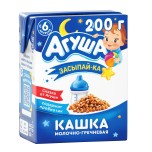 Каша Агуша Засыпайка молочно-гречневая, 200мл