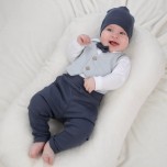 Комплект Юный Джентльмен, голубой, 68-74