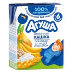 Каша Агуша Засыпайка молочно-злаковая (груша-банан) 200мл