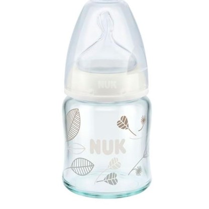 Бутылочка NUK стекло силик соска S 0+