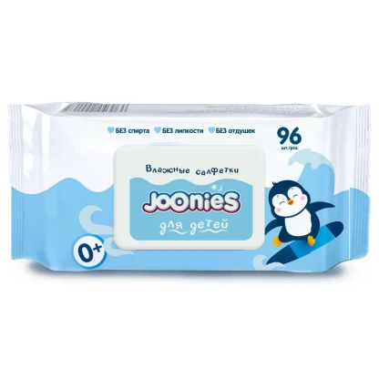 Влажные салфетки Joonies , 96шт