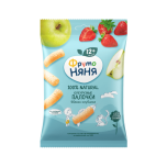Кукурузные палочки Фруто Няня яблоко-клубника, 20 г