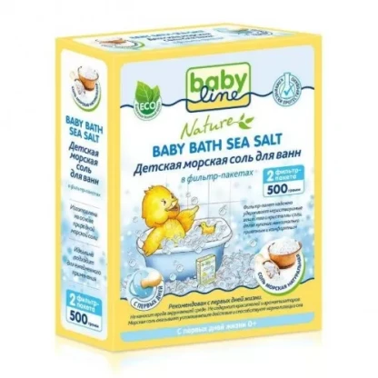 Морская соль детская для ванн BabyLine