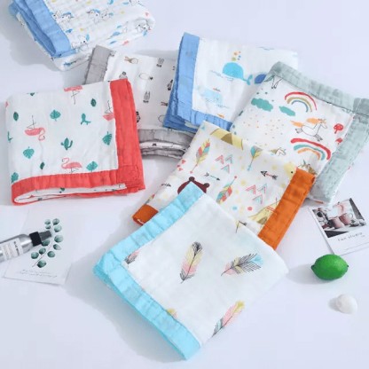 Муслиновый плед теплый