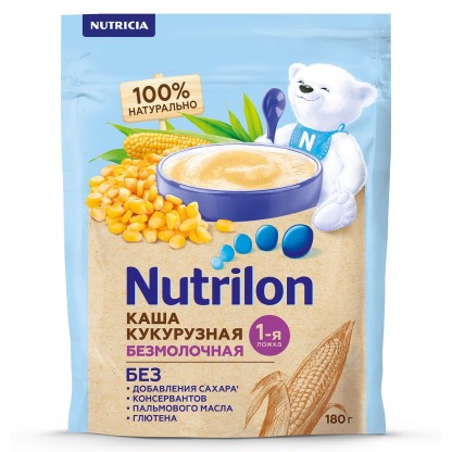 Каша Nutrilon Безмолочная Кукурузная 180 гр.