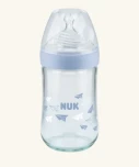 Бутылочка NUK стекло силик соска М 3+