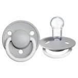 BIBS De Lux Silicone Cloud светло-серый