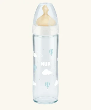 Nuk бутылочка first choice стеклянная 240мл  шт  nuk бутылка new classic 240мл латекс (стекло)