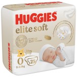 Подгузники HUGGIES ELITE SOFT 0, 0-3,5кг 25шт
