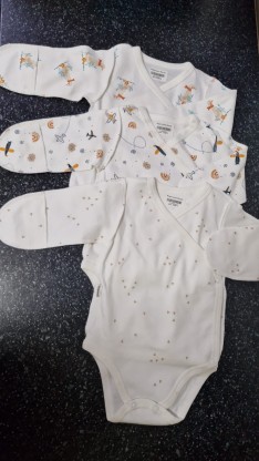 Боди гусята 56р  д/р