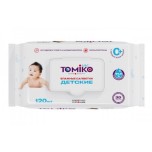 Детские влажные салфетки Tomiko, 120 шт.