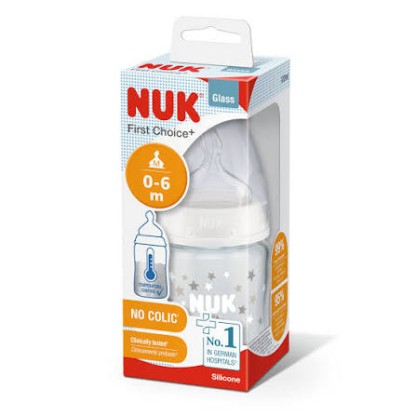 Бутылка NUK пластик 0+ 150мл поток S