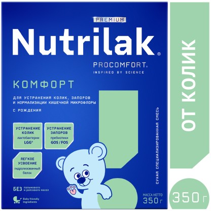 Смесь Nutrilak Комфорт 350г