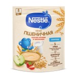 Каша NESTLE Пшеничная с кусочками яблока и земляники (с 8 мес ), 200 г