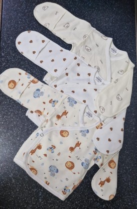 Распашонки с начесом 56р