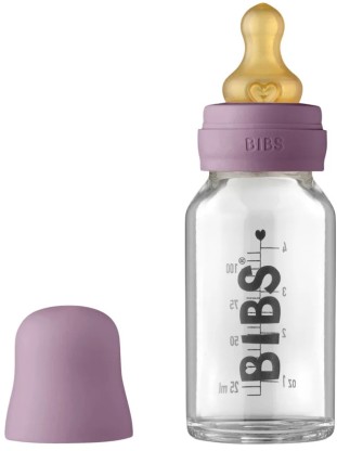 Бутылочка для кормления BIBS 150ml, от рождения, латекс