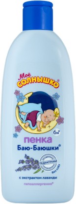 Пенка Мое Солнышко Баю-баюшки, 400 мл