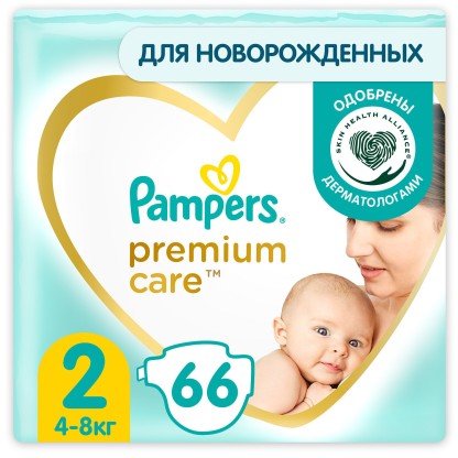 Подгузники Pampers 2 №66 шт