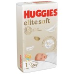 Подгузники HUGGIES ELITE SOFT 1, 3-5кг 50шт