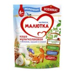 Каша Малютка Мультизлаковая Яблоко-Груша-Слива