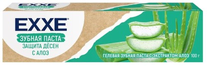 ПАСТА зубная EXXE с алоэ 100г