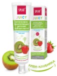 Детская зубная паста SPLAT JUICY с гидроксиапатитом, без фтора, киви-клубника, 35 мл