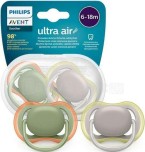 Соска Avent 6-18м Ultra air 2 шт