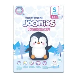 Подгузники Joonies Premium Soft S (3-6 кг) S 64 шт