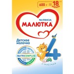 Смесь Малютка Молочная 4  18+  600гр.