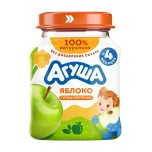Пюре Агуша яблоко (стекло), 100гр