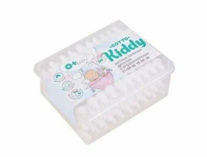 Ватные палочки детские  Kiddy, 60 шт