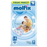 Подгузники  Molfix Maxi 4 7-18кг. 60шт.