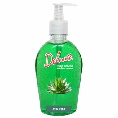 Жидкое мыло Deluxe алое вера,250 мл