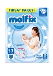 Подгузники  Molfix Midi 3 4-9кг. 68шт.