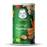 Снек Gerber пшенично-овсяные снеки с морковью и апельсином