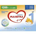 Молочная смесь Малютка №1 с рождения 1200г