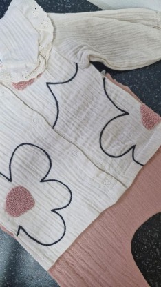 Муслиновый набор 5 в 1 роз