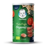 Снек Gerber пшенично-овсяные снеки с томатом и морковью