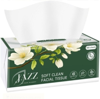 Jazz бумажные салфетки 6шт