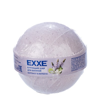 Бурлящий шар для ванной EXXE Бергамот и вербена