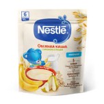 Каша NESTLE Овсяная с бананом и грушей (с 6 мес), 200 г